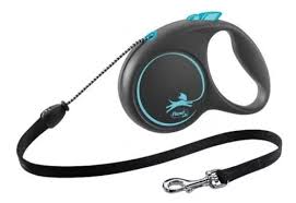 CORREA EXTENSIBLE FLEXI 5MTS NEGRA