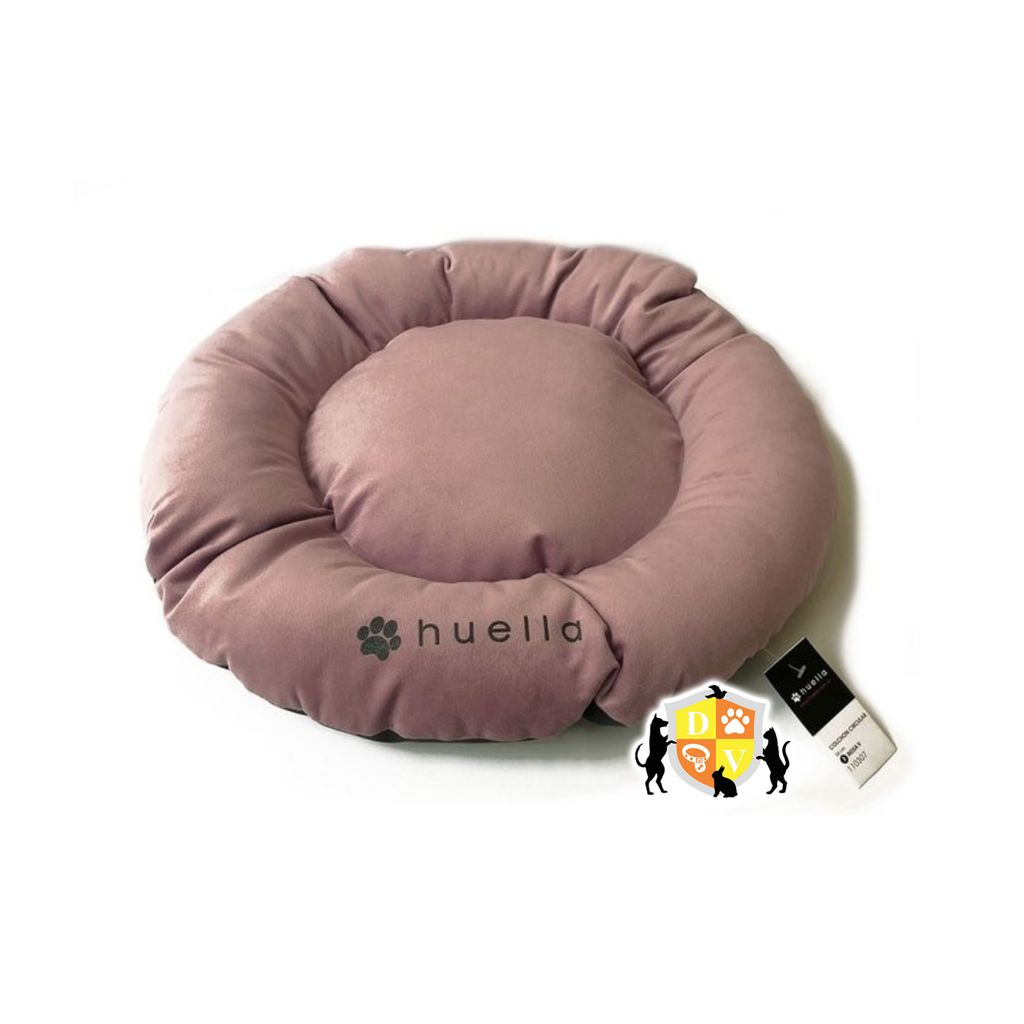 CUCHA HUELLA COLCHON CIRCULAR CHOCO T3