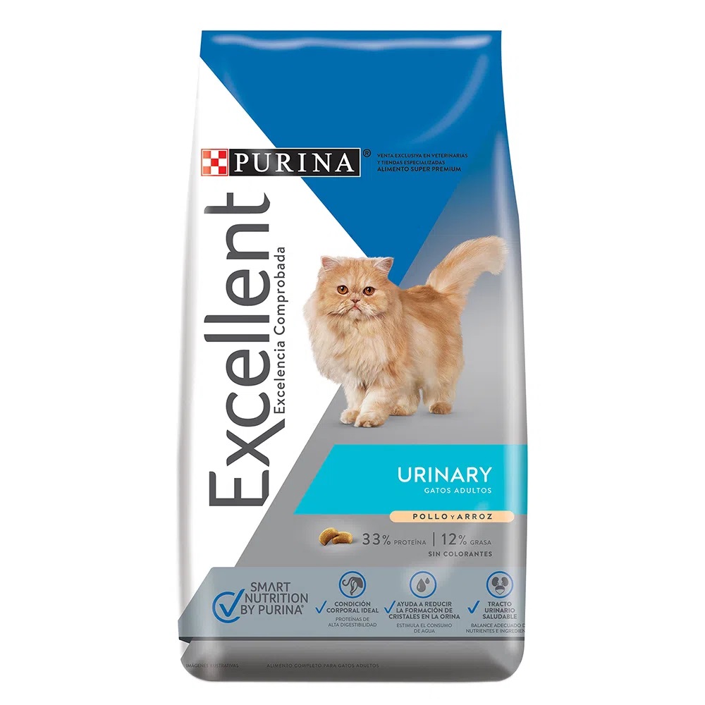 GATOS ALIMENTO EXCELLENT ADULTO URINARY 7,5 KG