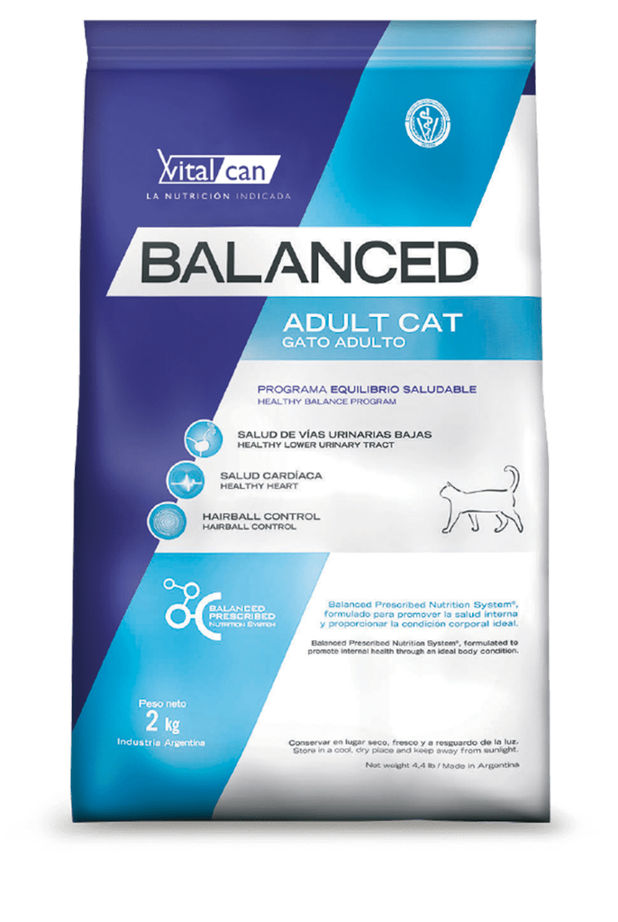 GATOS ALIMENTO VITAL CAN ADULTO BALANCED 2 KG