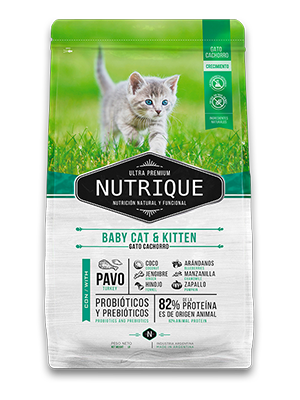 [BZN367] GATOS ALIMENTO NUTRIQUE BABY CAT y KITTEN 2 KG