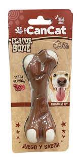 [BZN414] HUESO NYLON SABOR CARNE CANCAT