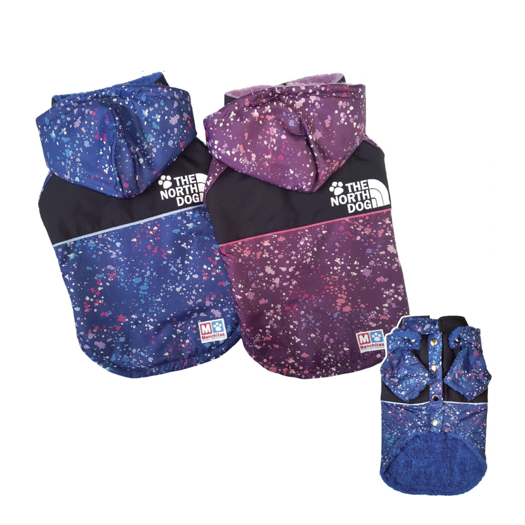 INDUMENTARIA CAMPERA NORTH DOG MANCHITAS L