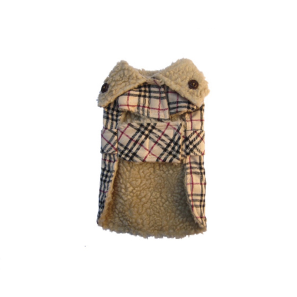 INDUMENTARIA TAPADO BURBERRY MANCHITAS S