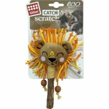 [BZN509] JUGUETE GIGWI LION CATCH SCRATCH ECO LINE
