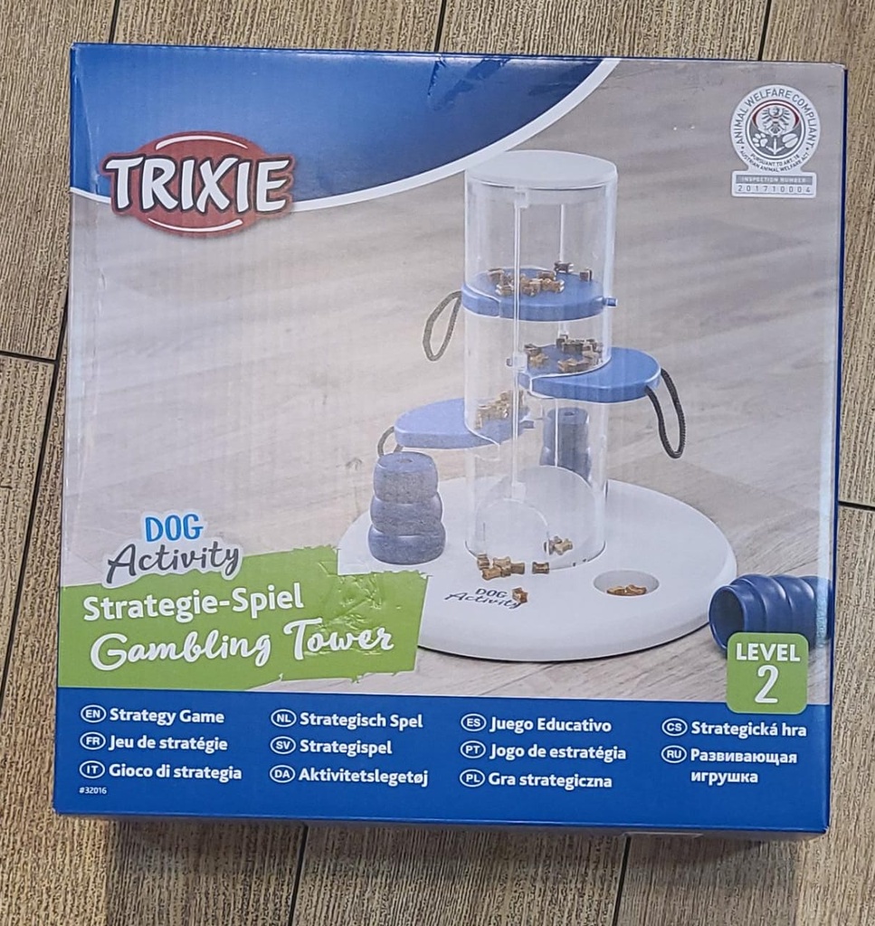 [BZN524] JUGUETE INTERACTIVO TRIXIE GAMBLING TOWER LEVEL 2