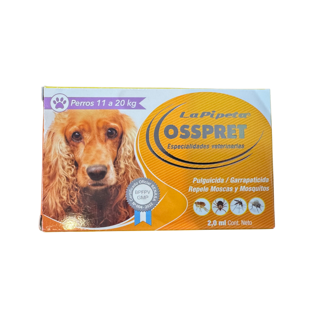 LA PIPETA OSSPRET PERROS H - 20