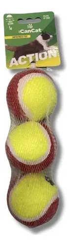 PACK PELOTAS DE TENIS X3