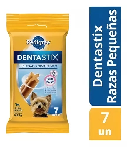 PEDIGREE DENTASTIX RAZAS PEQUEÑAS 110 GRS (7 UNIDADES)