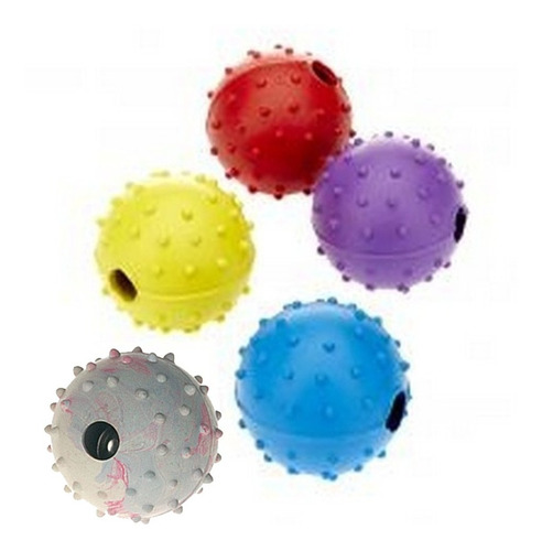 PELOTA CON PÚAS DE GOMA