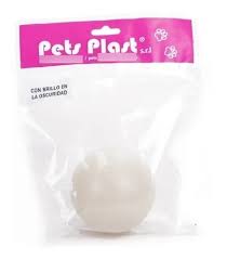 PELOTA DE PLÁSTICO MEDIANA BRILLA EN LA OSCURIDAD