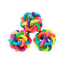 PELOTA MULTICOLOR ENTRELAZADA CHICA