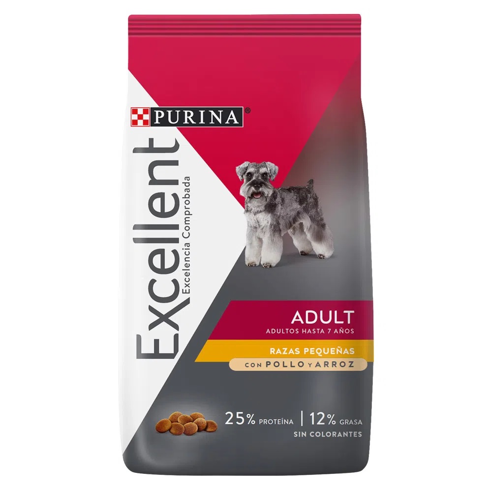 PERROS ALIMENTO EXCELLENT ADULTO PEQUEÑO 3 KG EXC020
