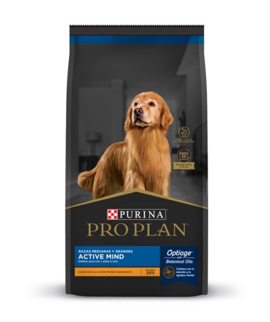 PERROS ALIMENTO PRO PLAN SENIOR MEDIANO ACTIVE MIND 3 KG