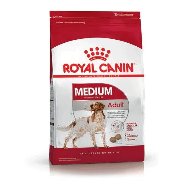 PERROS ALIMENTO ROYAL CANIN ADULTO MEDIANO 3 KG