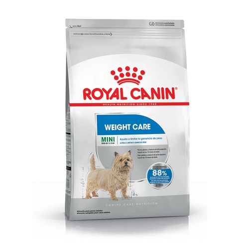 PERROS ALIMENTO ROYAL CANIN ADULTO PEQUEÑO WEIGHT CARE 3 KG