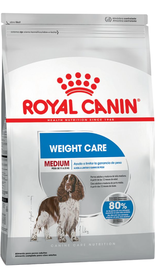 PERROS ALIMENTO ROYAL CANIN MEDIUM LIGHT WEIGHT CARE 3KG