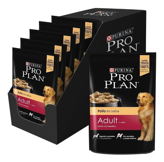 PERROS POUCH PRO PLAN ADULTO CHICKEN X 100 GR