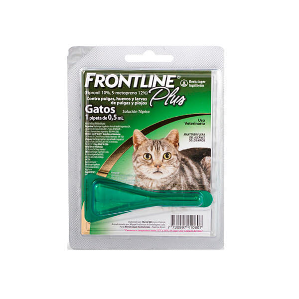 PIPETA FRONTLINE SPOT ON AZUL GATOS