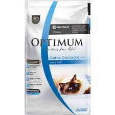 POUCH ALIMENTO HUMEDO OPTIMUM GATOS CASTRADO ADULTO POLLO X 85G