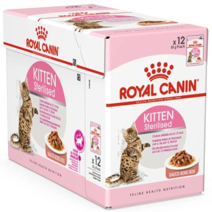 POUCH GATOS ROYAL CANIN KITTEN X 85 G