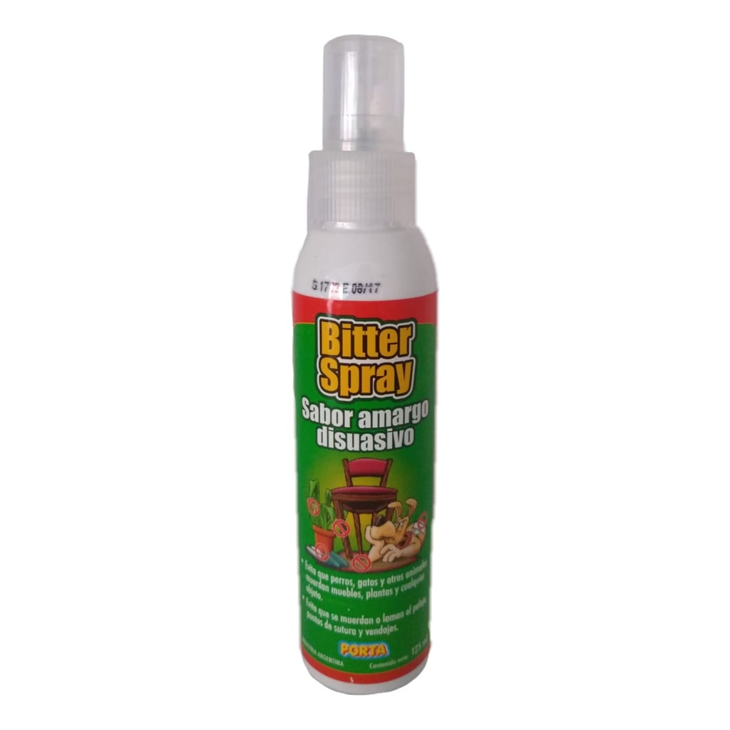 BITTER SPRAY DISUASIVO ANTIMORDIDA 125 ml