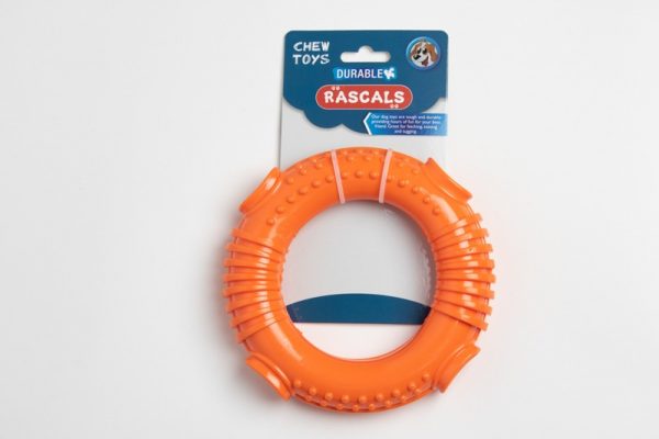 ANILLO DISPENSADOR DE SNACKS NARANJA 15.7X3 CM