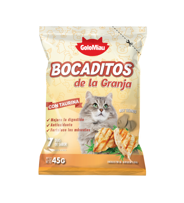 [BZN61] BOCADITOS DE LA GRANJA 45GR