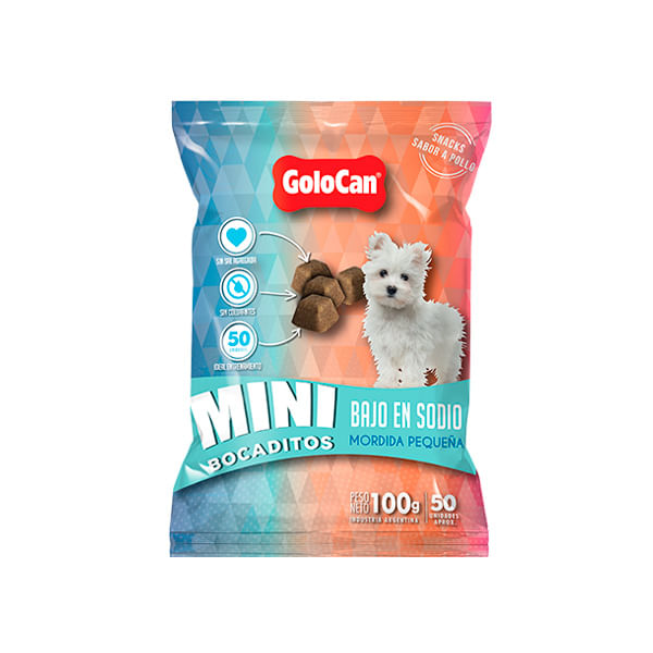 BOCADITOS MINI BAJO EN SODIO 100GR