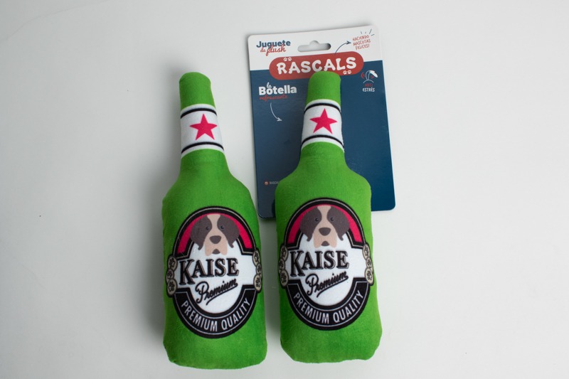 BOTELLA PLUSH VERDE C - CHIFLE (9CMX25CM)