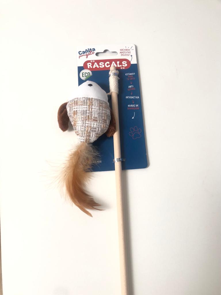 CAÑITA INTERACTIVO PEZ BLANCO