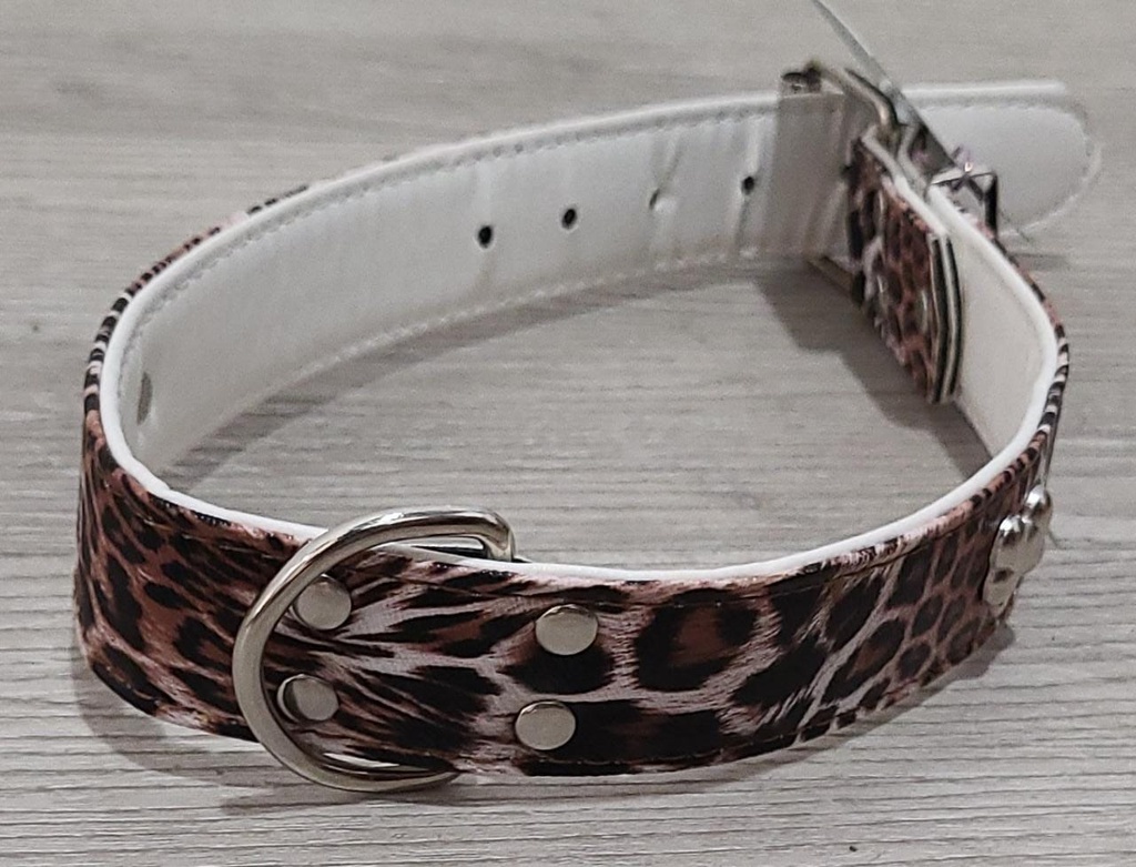 COLLAR DURO ANIMAL PRINT