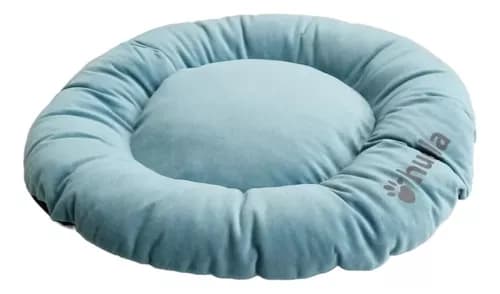 [BZN252] CUCHA HUELLA COLCHON CIRCULAR AZUL OSCURO T3