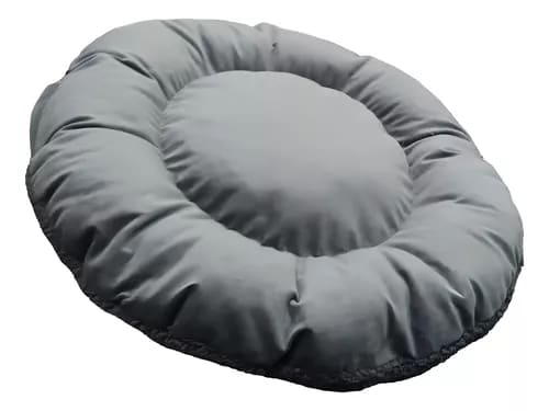 [BZN255] CUCHA HUELLA COLCHON CIRCULAR GRIS T3