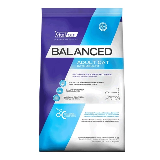 [BZN348] GATOS ALIMENTO VITAL CAN ADULTO BALANCED 15 KG
