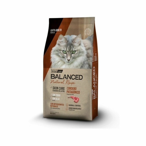 [BZN388] GATOS ALIMENTO VITAL CAN NATURAL GATOS ADULTO CORDERO PATAGONICO 3KG