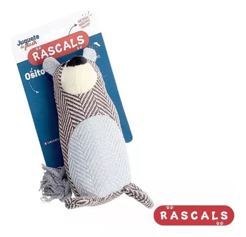 [BZN502] JUGUETE DE PLUSH CON CHIFLE - OSITO