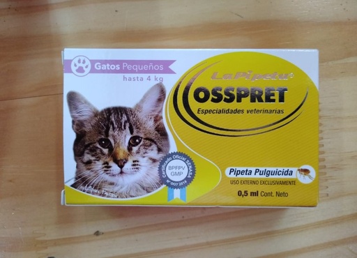 [BZN532] LA PIPETA OSSPRET GATOS H - 4 KG