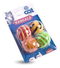 [BZN593] PACK 4 PELOTAS PARA GATOS