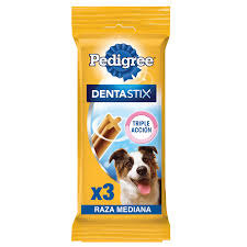 [BZN621] PEDIGREE DENTASTIX RAZAS MEDIANAS 77,1 G (3 UNIDADES)