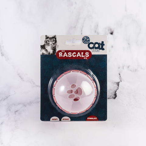 [BZN650] PELOTA DOSIFICADORA GATOS ROJA