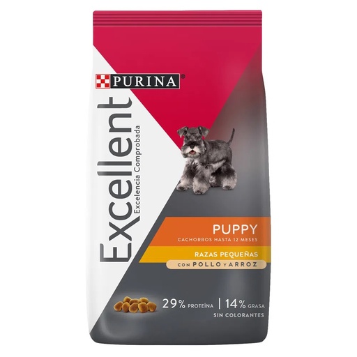 [BZN715] PERROS ALIMENTO EXCELLENT CACHORRO PEQUEÑO 3 KG