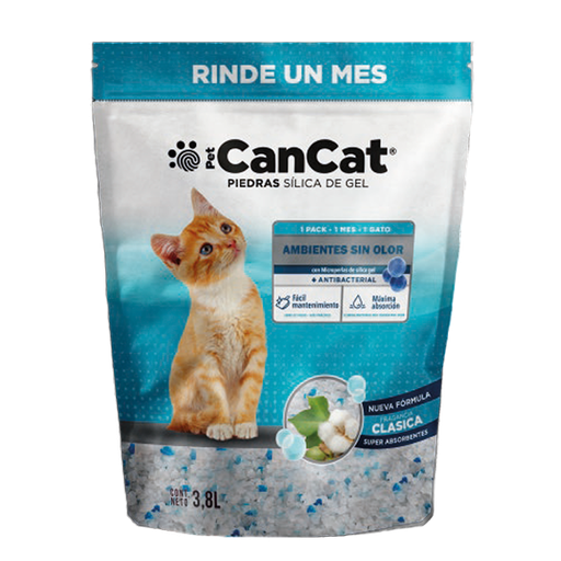 [BZN837] PIEDRAS DE SILICA CANCAT 3.8 KG