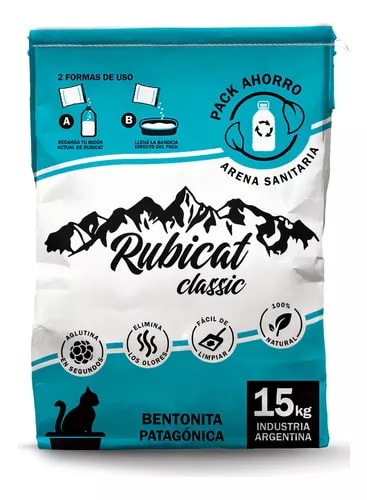 [BZN8] ARENA SANITARIA RUBICAT CLASSIC BOLSA 15 KG