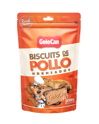 [BZN53] BISCUITS DE POLLO 500 GR