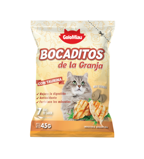 [BZN61] BOCADITOS DE LA GRANJA 45GR