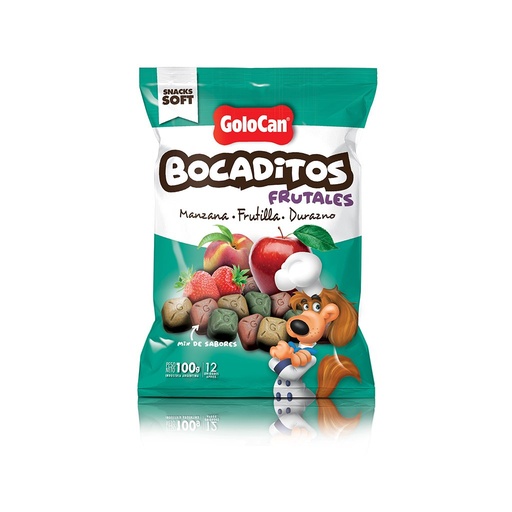 [BZN66] BOCADITOS FINOS MANZANA-FRUTILLA-DURAZNO 100GR