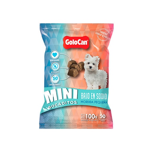 [BZN70] BOCADITOS MINI BAJO EN SODIO 100GR