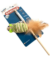 [BZN97] CAÑITA INTERACTIVA ECOLOGICA PARA GATOS RATON VERDE