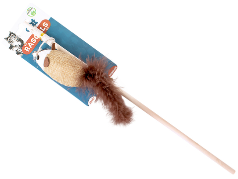 [BZN99] CAÑITA INTERACTIVO RATÓN MARRON Y BLANCO